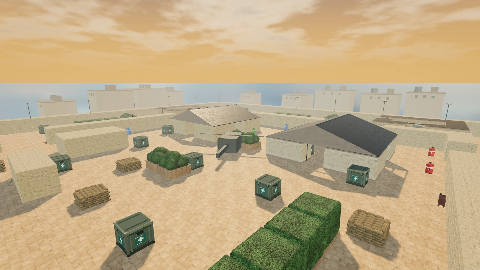 Wreck Estate, captured from the playable Outpost Zero arena